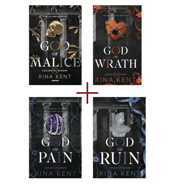 God of Malice + God of Pain + God of Wrath + God of Ruin: (God of Legacy Series)
